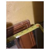 Large Wooden Framed Mirror