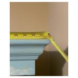 Hand-Painted Armoire with Landscape Design