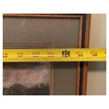 Framed Landscape Pastel Art by Imogene Triplett