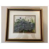 Framed Watercolor Painting 