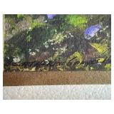 Framed Watercolor Painting 