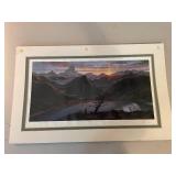 Signed Landscape Artwork Print by Unknown Artist