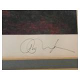 Signed Landscape Artwork Print by Unknown Artist