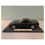 Set of 2 Diecast Model Cars: Maisto Chevrolet Corvette and Custom Hot Rod