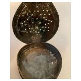 Antique Brass and Copper Bed Warmers / Chestnut Roasters Set