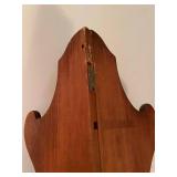 Set of 2 Antique Style Butler Wooden Wall Shelves