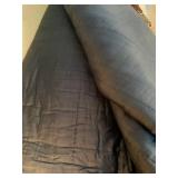 Handmade Patchwork Crazy Quilt with Colorful Embroidery