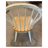 Wooden Dining Chair with Spindle Back