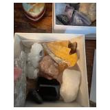 Rock Collection of Decorative and Semi-Precious Stones and Minerals