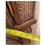 Large Wooden Armoire Entertainment Center