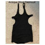 Antique Wool Swimsuit with Vintage Design