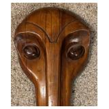 Abstract Stylized Face Decor with Ethnic Details