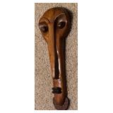 Abstract Stylized Face Decor with Ethnic Details