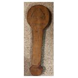 Abstract Stylized Face Decor with Ethnic Details