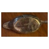 Vintage Brass Duck Figurine