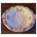 Vintage Victorian Ceramic Pitcher and Basin Wash Set