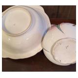 Vintage Victorian Ceramic Pitcher and Basin Wash Set