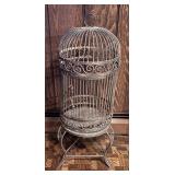 Ornate Metal Birdhouse