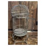 Ornate Metal Birdhouse