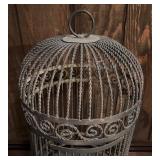Ornate Metal Birdhouse