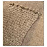 Nice Neutral Vintage Afghan