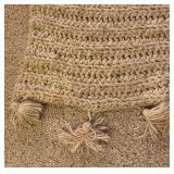Nice Neutral Vintage Afghan