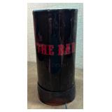 Vintage Cylindrical "The Bar is Open" Lamp