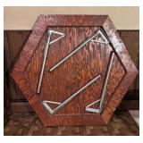 Vintage Folding Poker Table / Game Table