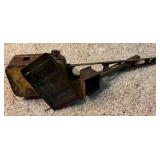 Antique Pressed Steel Toy Crane