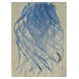 Art Glass Jelly Fish Paperweight