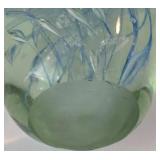 Art Glass Jelly Fish Paperweight