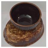 Pair of Rustic Vintage Bowls