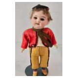 Antique German Armand Marseille Bisque Boy Doll