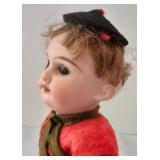 Antique German Armand Marseille Bisque Boy Doll