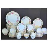 Vintage Regal China Spring Time Pattern Dinnerware Set