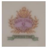 Vintage Regal China Spring Time Pattern Dinnerware Set