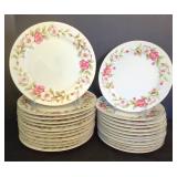 Vintage Regal China Spring Time Pattern Dinnerware Set