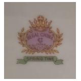 Vintage Regal China Spring Time Pattern Serving Ware