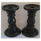 Vast Wooden Candleholder Grouping