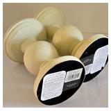 Vast Wooden Candleholder Grouping