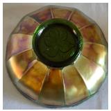 Vintage Fenton Carnival Glass Candy Dish Grapevine Pattern, Vintage Fenton Orange Tree Footed Bowl & More