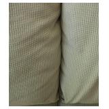 Pale Green Subtly-Printed Loveseat