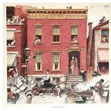 Norman Rockwell "The Street Was Never the Same" Framed Print