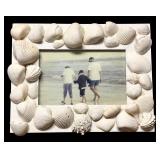 Fun Beach Decor including Frame with Shells, Coasters and More