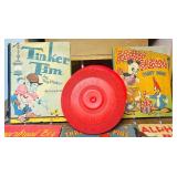 Vintage Books including Mother Goose Rhymes, Paint Books, Bondie and More