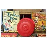 Vintage Books including Mother Goose Rhymes, Paint Books, Bondie and More