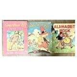 Vintage Books including Mother Goose Rhymes, Paint Books, Bondie and More