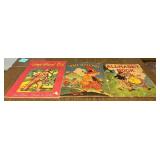 Vintage Books including Mother Goose Rhymes, Paint Books, Bondie and More