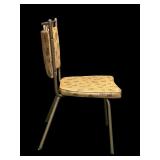 Fabulous Pair of Vintage Dinette Chairs by B Brody Seating Co.