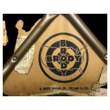 Fabulous Pair of Vintage Dinette Chairs by B Brody Seating Co.